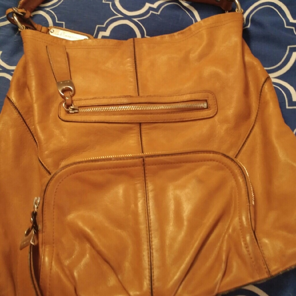 B Makowsky Leather Bag